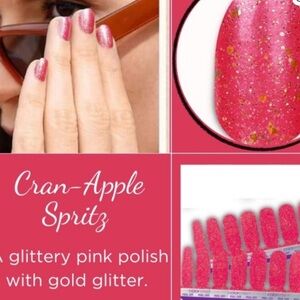 New in package Color Street nail polish strips Cran apple spritz